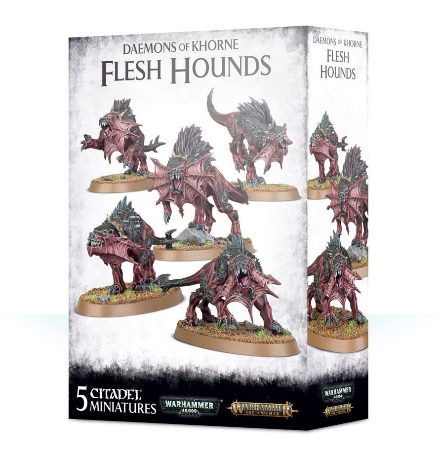 97-63 Blades Of Khorne: Flesh Hounds
