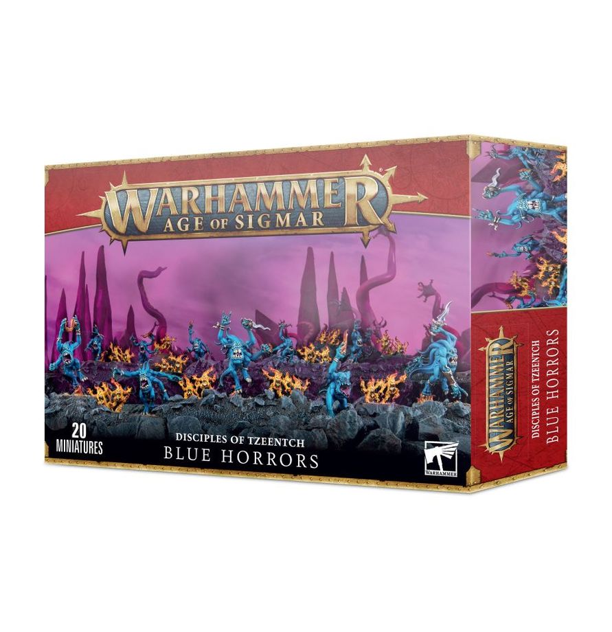 97-30 Disciples of Tzeentch: Blue Horrors and Brimstone Horrors