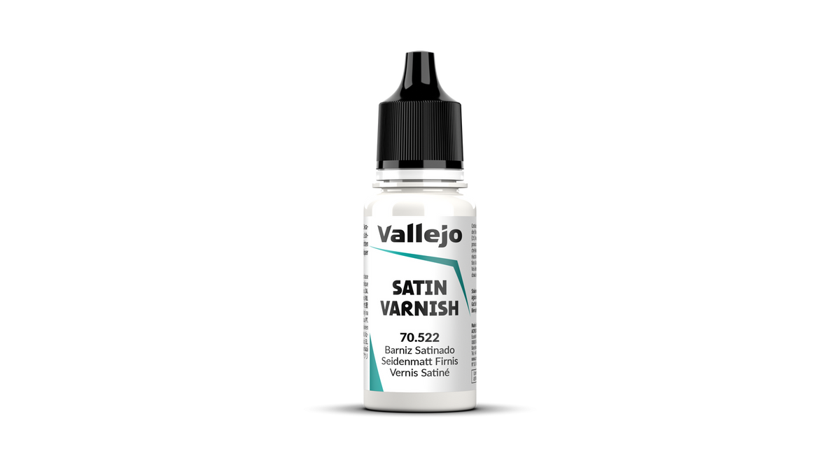 Vallejo Permanent Satin Varnish - 18 ml