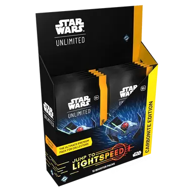 Star Wars Unlimited - Jump to Lightspeed - Carbonite Edition Booster Box