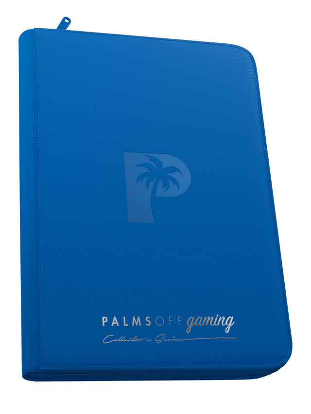 Collector's Series TOP LOADER Zip Binder - Blue