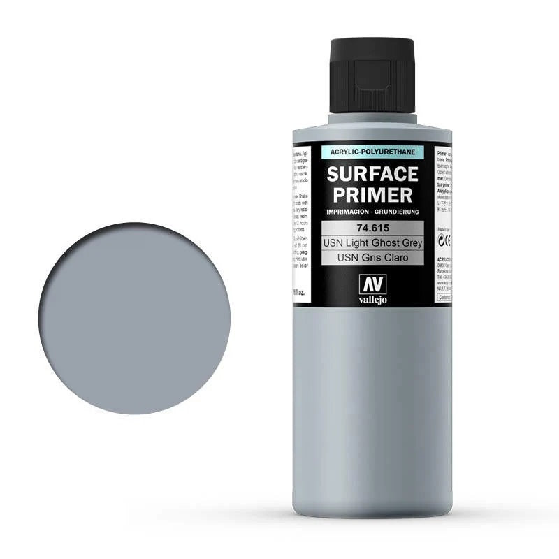 Vallejo - Surface Primer - USN Light Ghost Grey 200ml