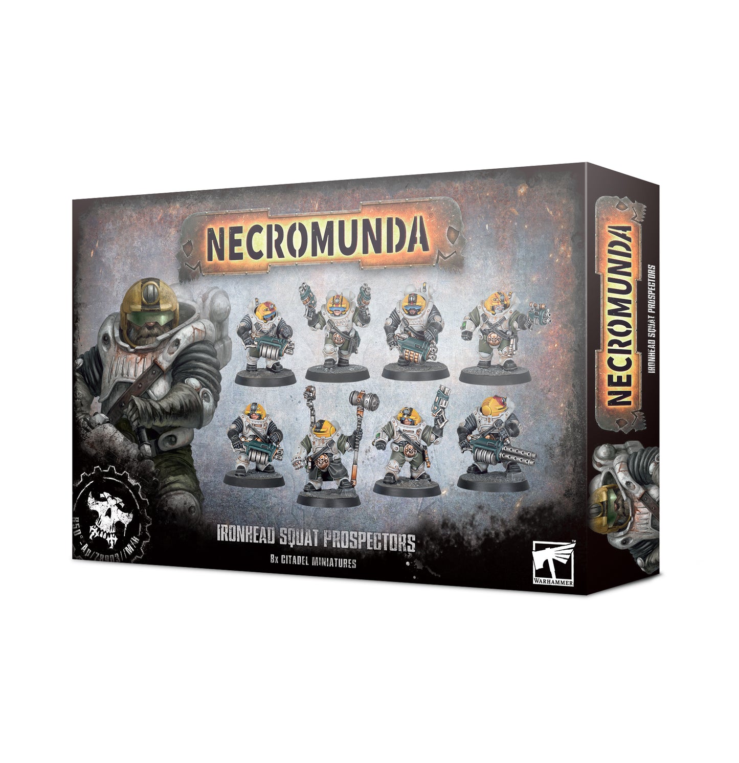 301-01 Necromunda: Ironhead Squat Prospectors Gang