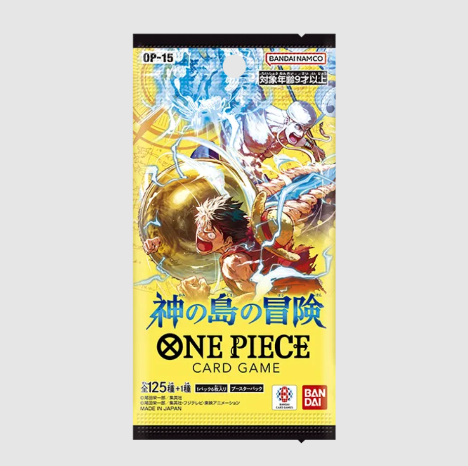 One Piece OP-15 (JAPANESE) Adventure on Kami's Island Booster Pack