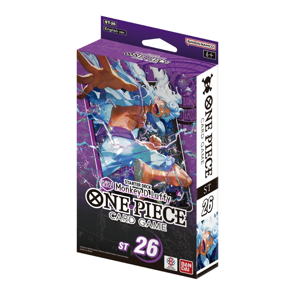 One Piece Card Game Purple Black Monkey.D.Luffy (ST-26) Starter Deck