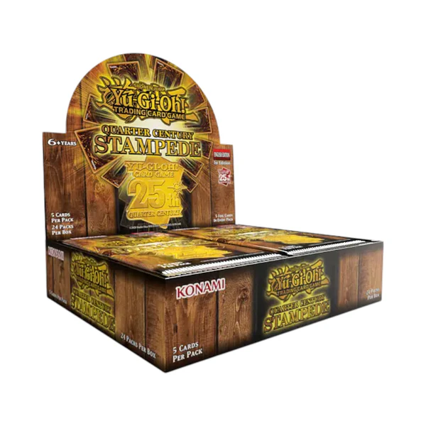 Yu-Gi-Oh! - Quarter Century Stampede Booster BOX (Display of 24)