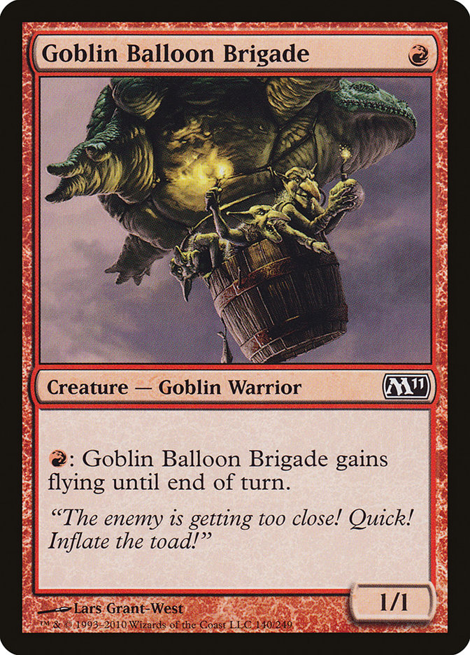 Goblin Balloon Brigade [Magic 2011] Foil