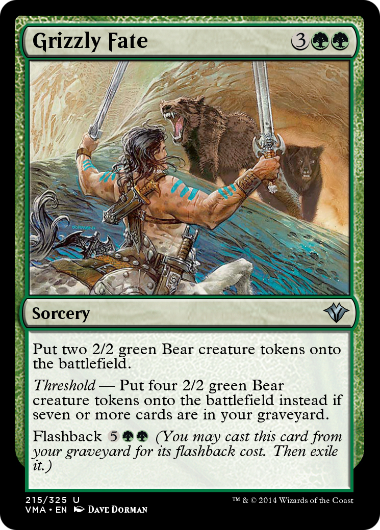 Grizzly Fate  [Vintage Masters] Foil