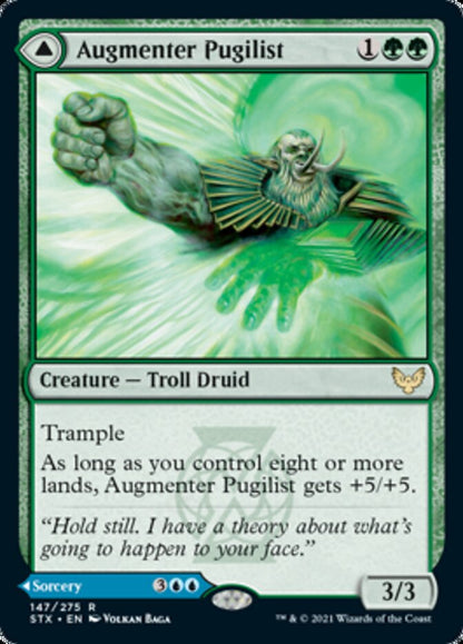 Augmenter Pugilist // Echoing Equation [Strixhaven: School of Mages] Foil