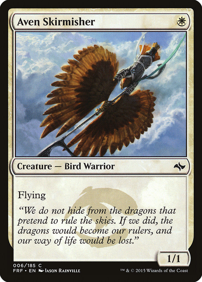Aven Skirmisher [Fate Reforged] Foil