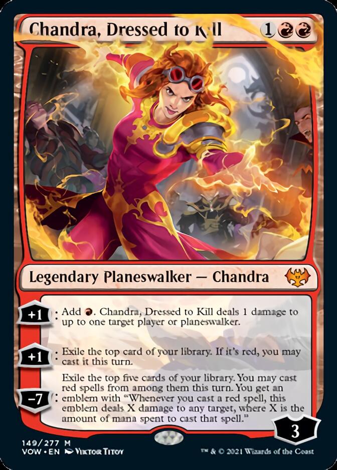 Chandra, Dressed to Kill [Innistrad: Crimson Vow] Foil