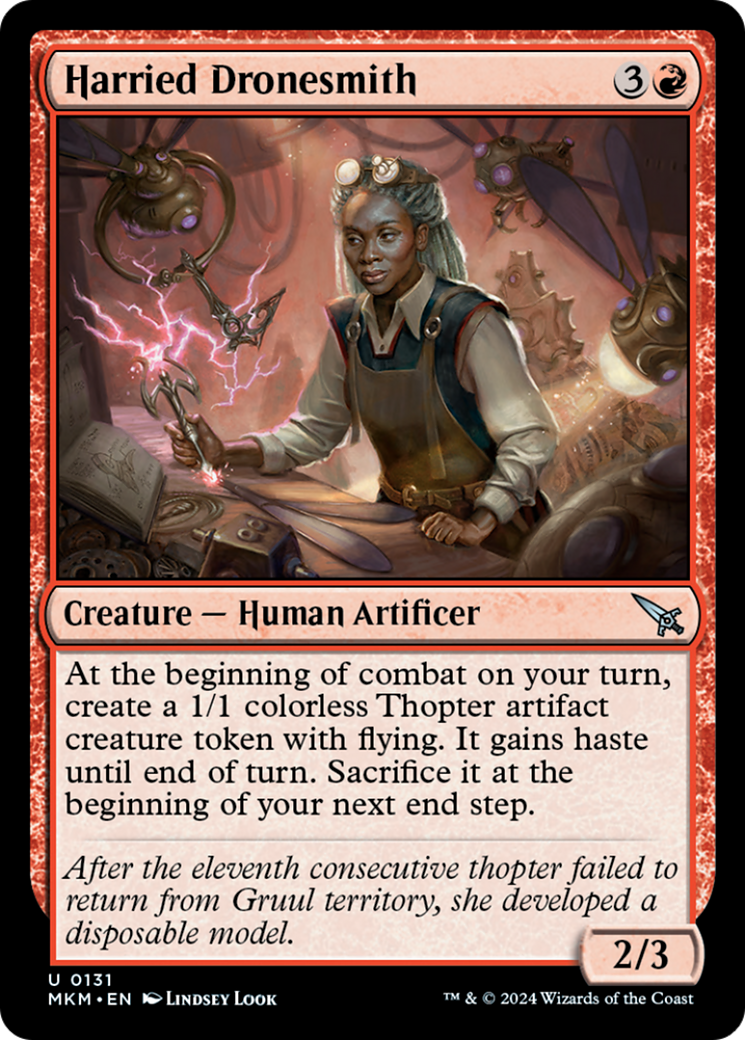 Harried Dronesmith [Murders at Karlov Manor] Foil