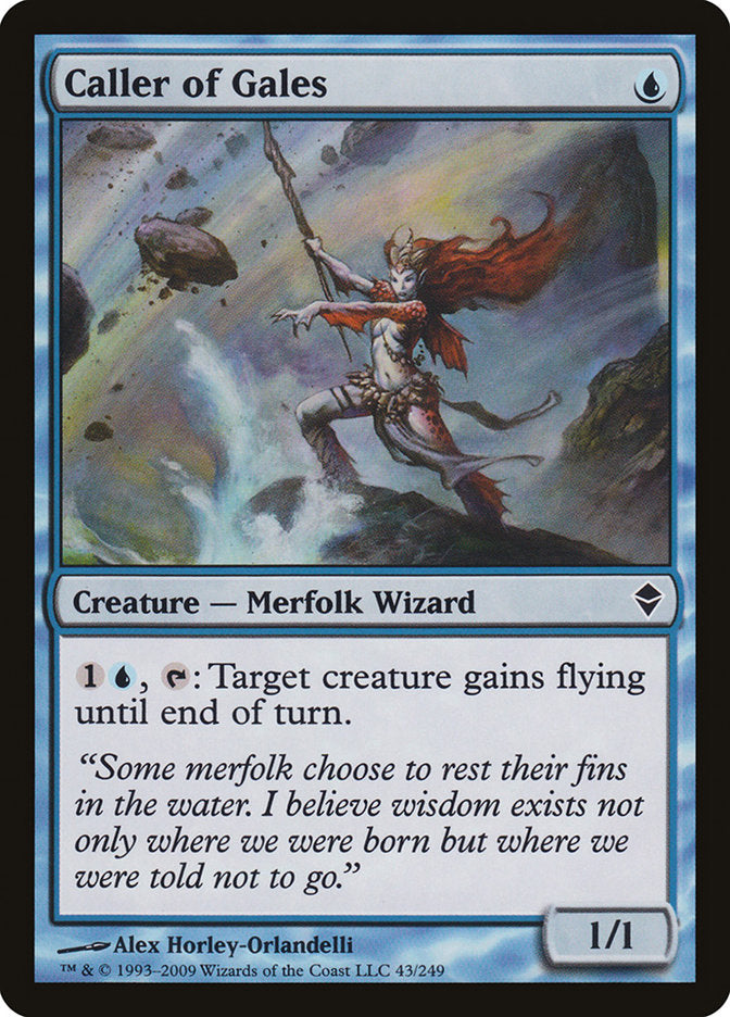 Caller of Gales [Zendikar] Foil