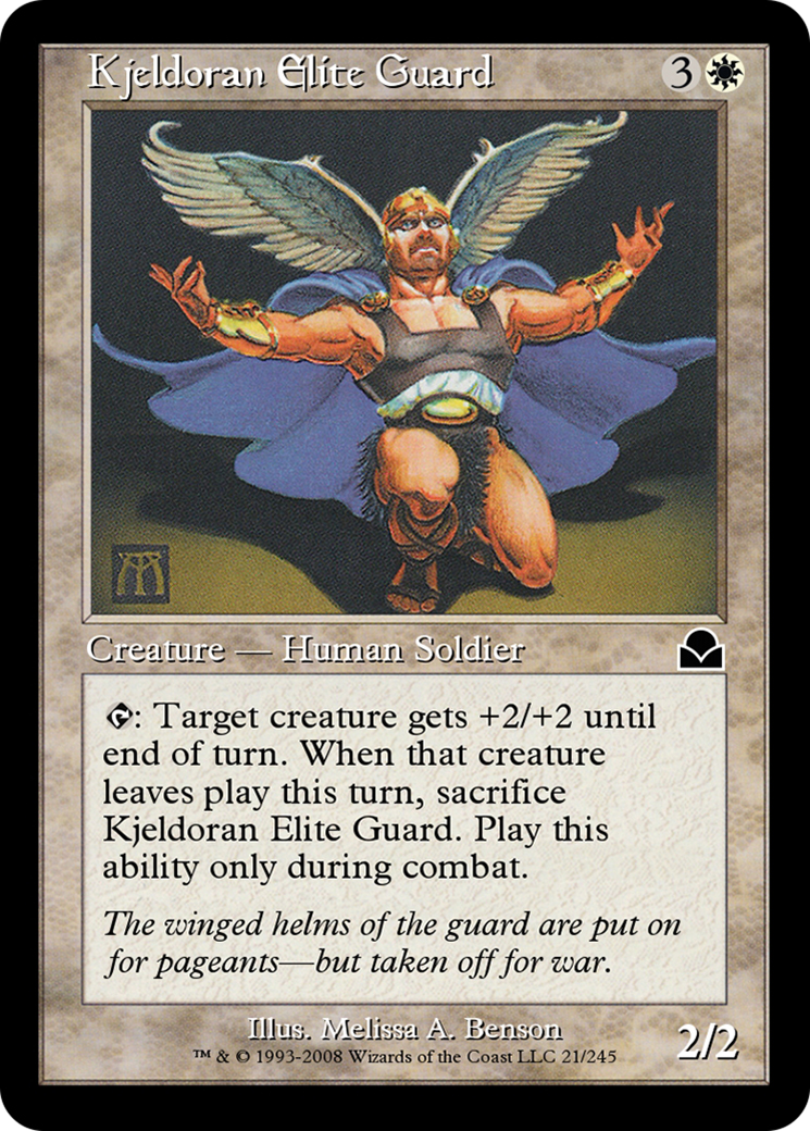 Kjeldoran Elite Guard  [Masters Edition II] Foil
