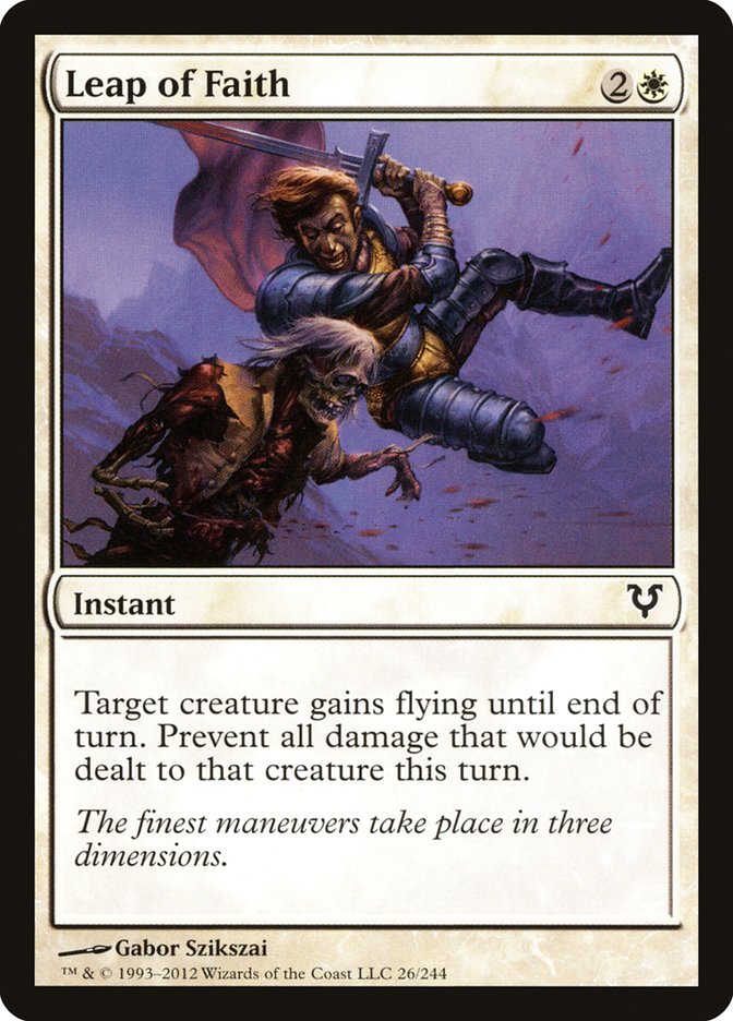 Leap of Faith [Avacyn Restored] Foil