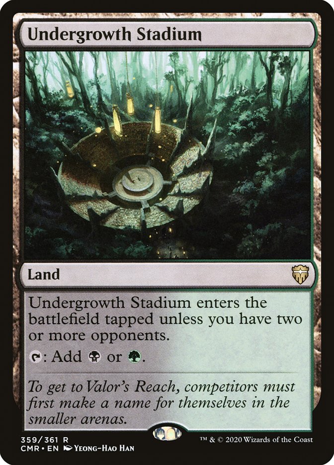 Undergrowth Stadium [Commander Legends] Foil