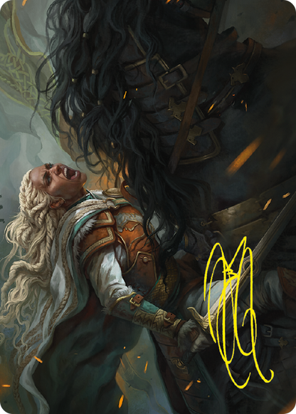 Éowyn, Fearless Knight // Éowyn, Fearless Knight  [Tales of Middle-earth Art Series] (Borderless) Foil