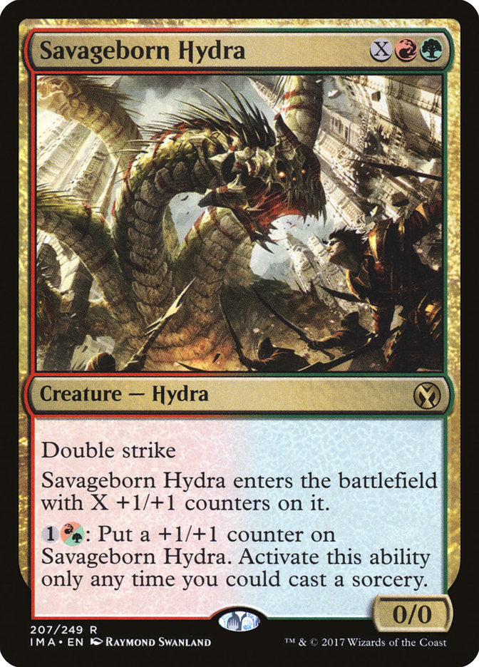 Savageborn Hydra [Iconic Masters] Foil