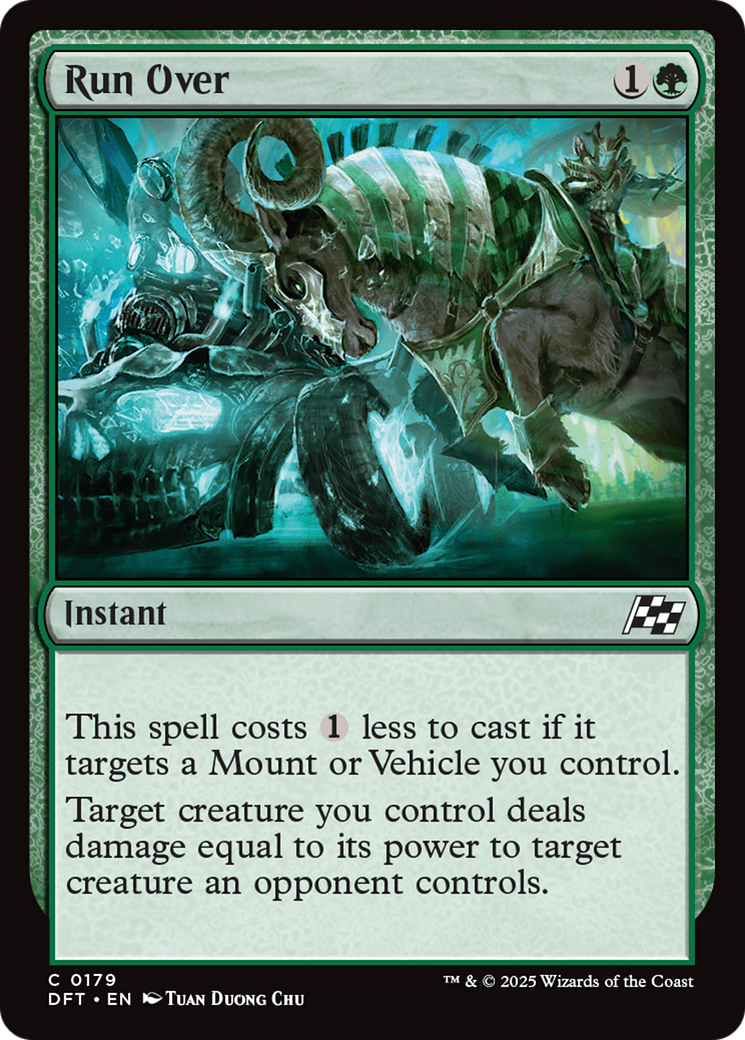 Run Over [Aetherdrift] Foil