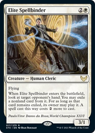 Elite Spellbinder (Promo Pack) [Strixhaven: School of Mages Promos] Foil