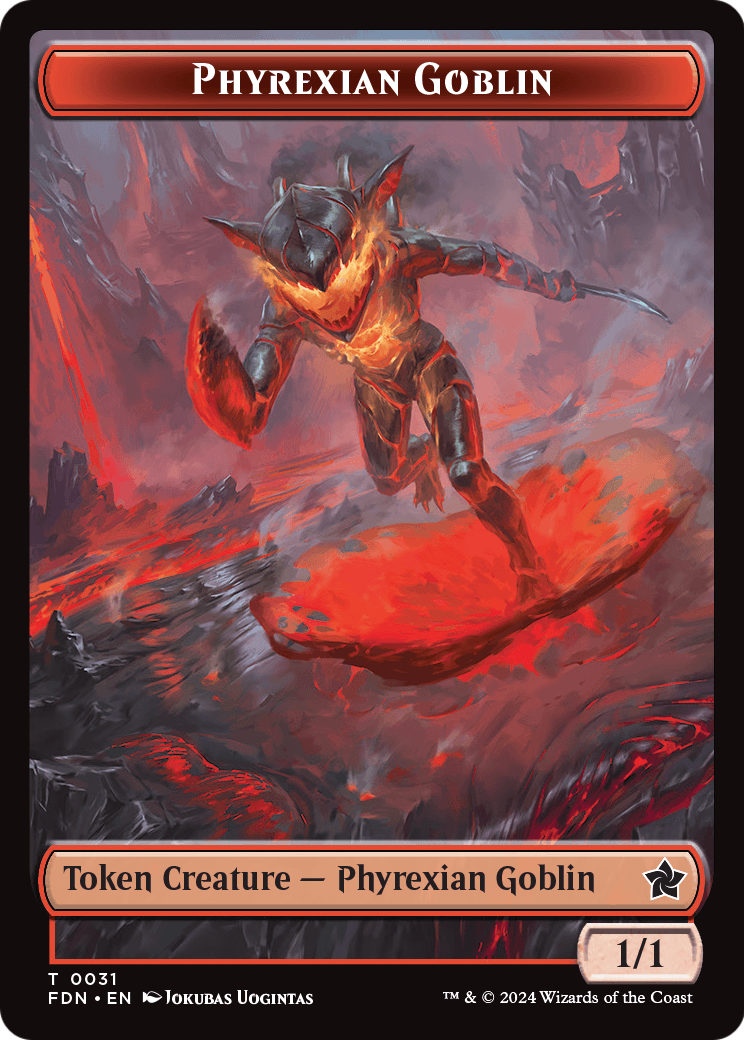 Phyrexian Goblin  [Foundations Tokens]