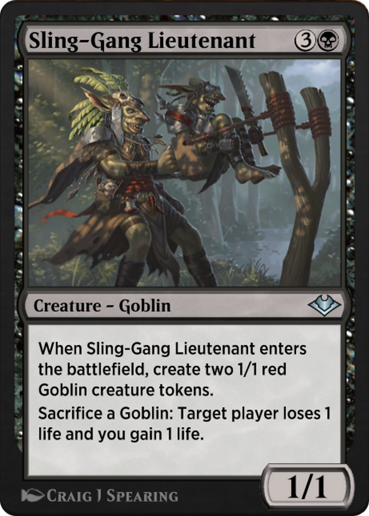 Sling-Gang Lieutenant  [Jumpstart: Historic Horizons]