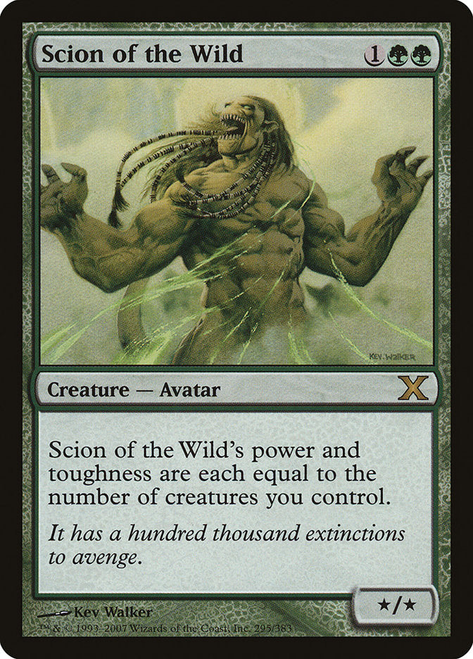 Scion of the Wild [Tenth Edition] Foil