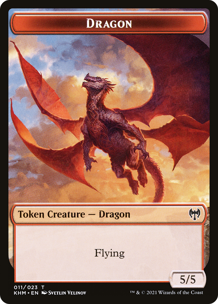 Dragon  [Kaldheim Tokens] Foil