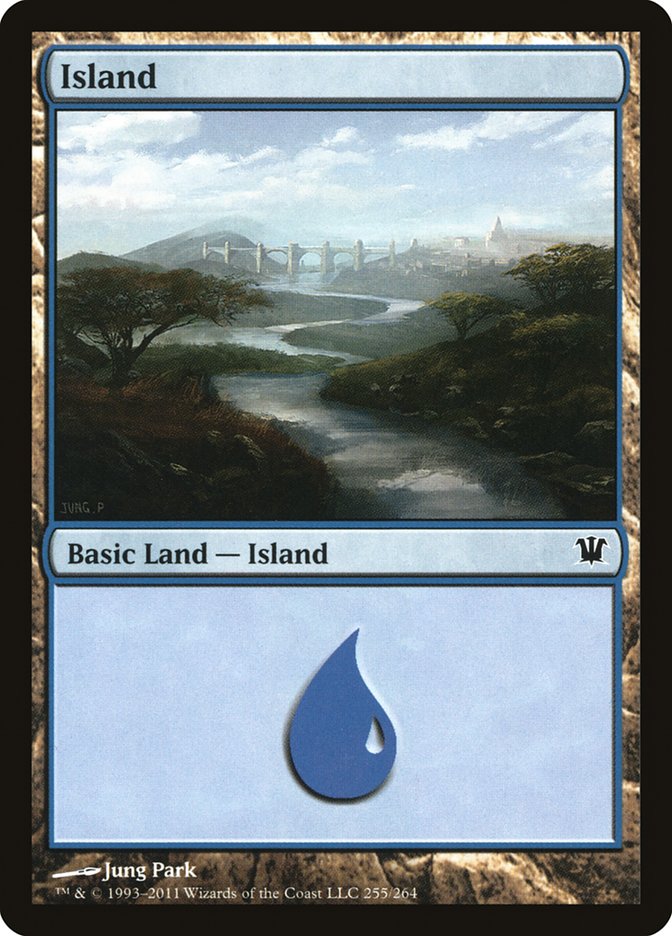 Island (255) [Innistrad] Foil