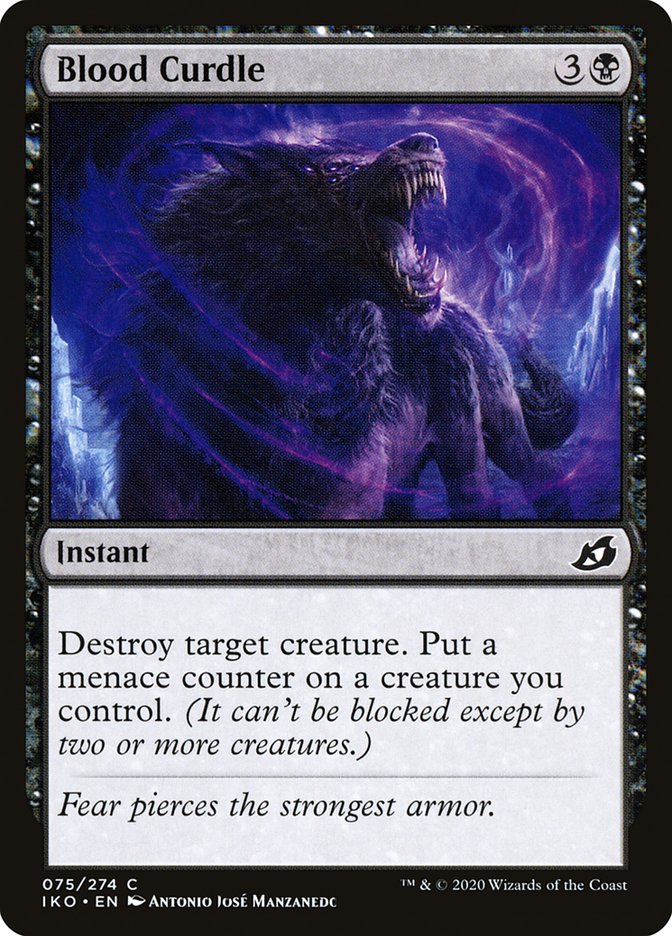 Blood Curdle [Ikoria: Lair of Behemoths] Foil