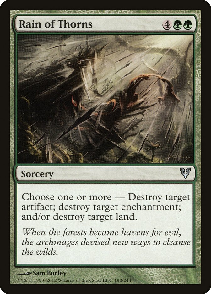 Rain of Thorns [Avacyn Restored] Foil