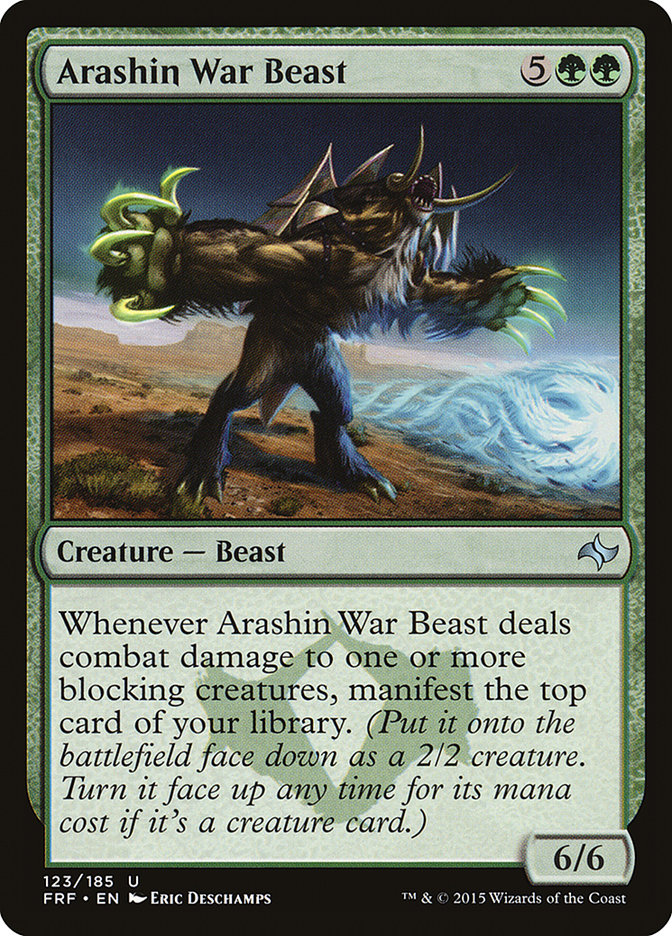 Arashin War Beast [Fate Reforged] Foil