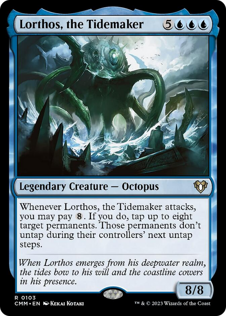 Lorthos, the Tidemaker [Commander Masters] Foil