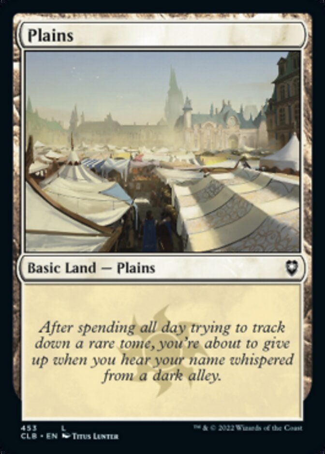 Plains (453) [Commander Legends: Battle for Baldur's Gate] Foil