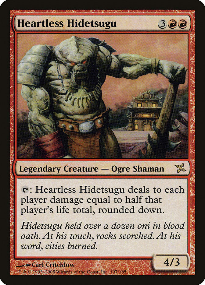 Heartless Hidetsugu [Betrayers of Kamigawa] Foil