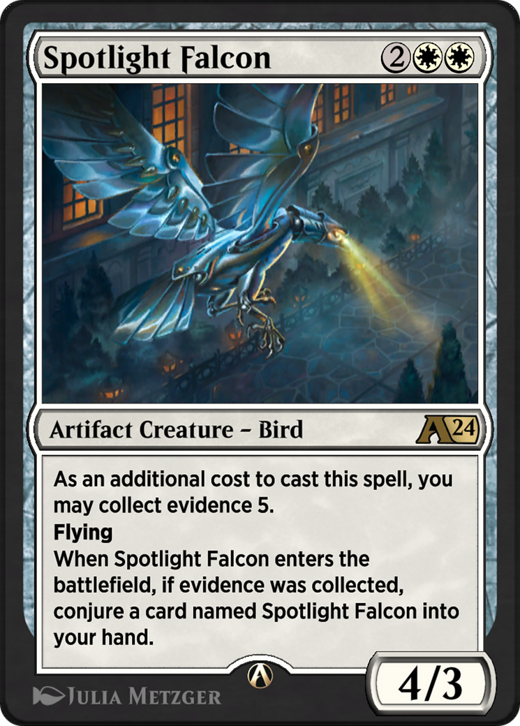 Spotlight Falcon  [Alchemy: Murders at Karlov Manor ]