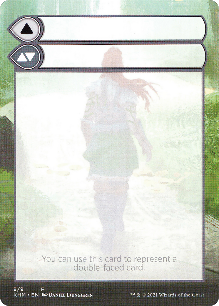 Double-Faced Substitute Card  [Kaldheim Substitute Cards] (Borderless)