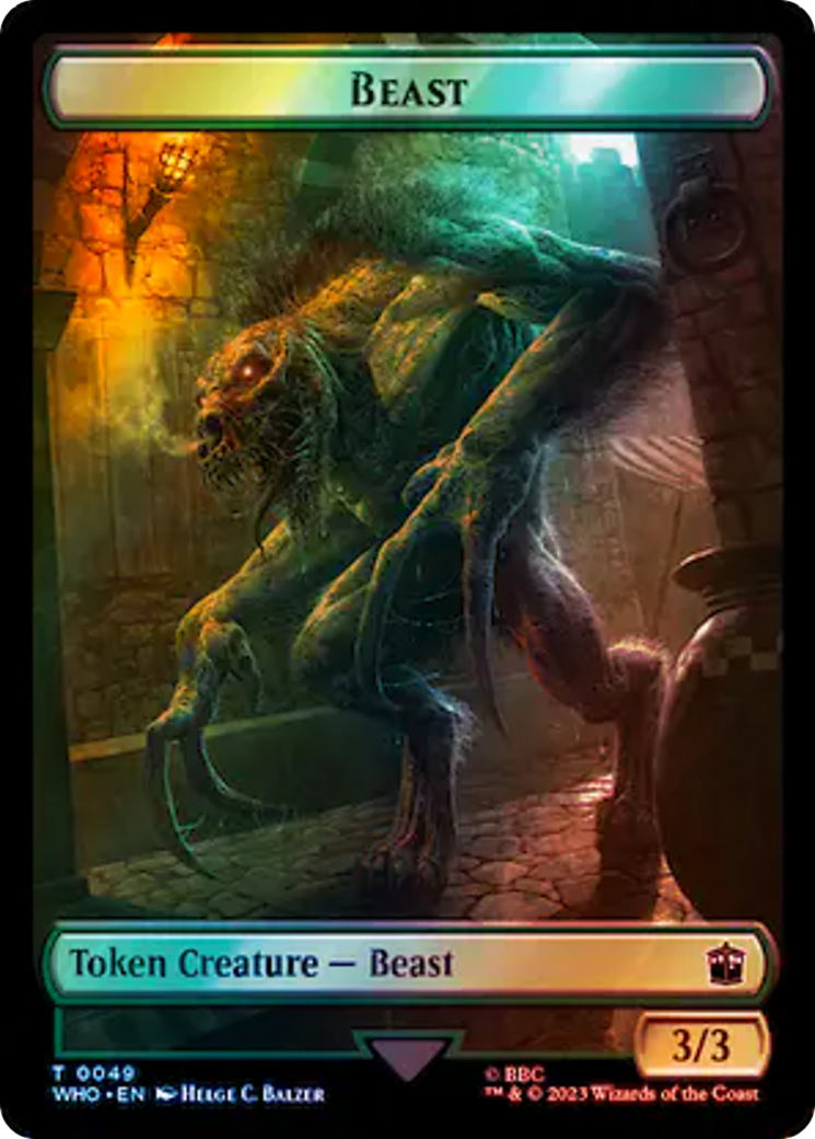 Beast  [Doctor Who Tokens] Foil