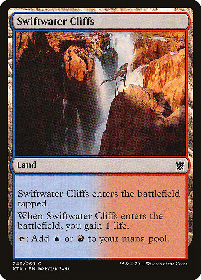 Swiftwater Cliffs [Khans of Tarkir] Foil