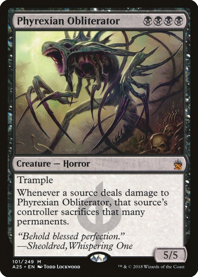 Phyrexian Obliterator [Masters 25] Foil