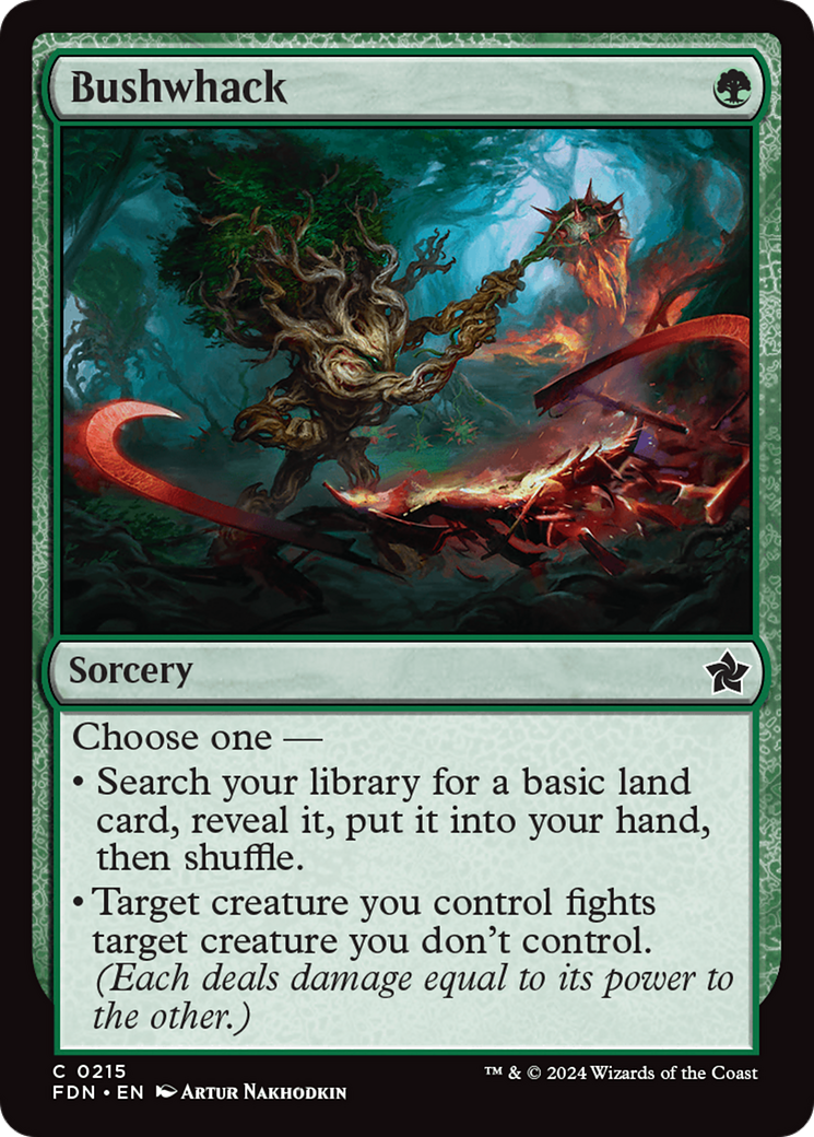 Bushwhack [Foundations] Foil