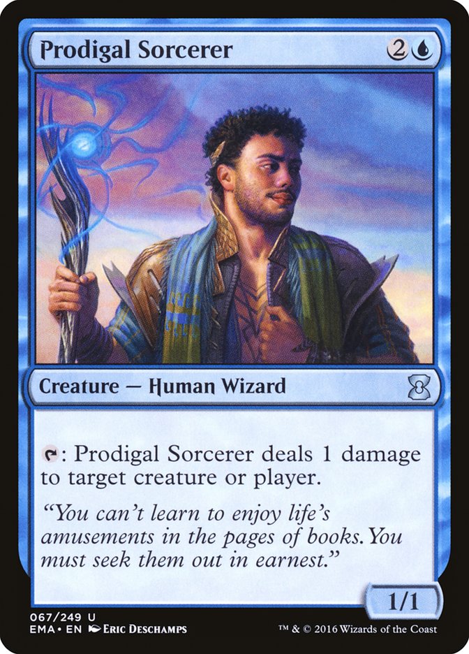 Prodigal Sorcerer [Eternal Masters] Foil