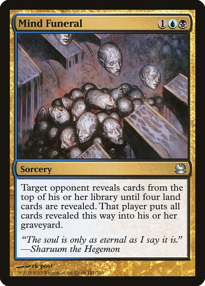 Mind Funeral [Modern Masters] Foil