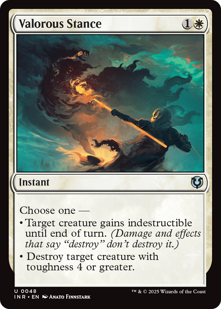 Valorous Stance [Innistrad Remastered] Foil
