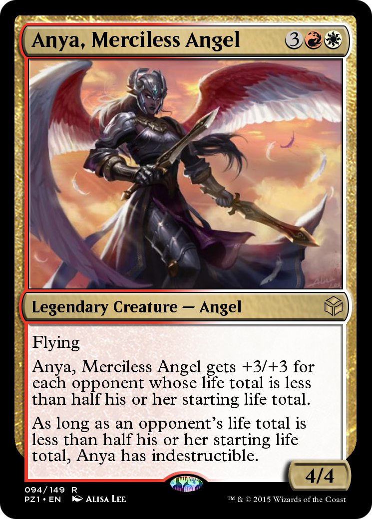Anya, Merciless Angel  [Legendary Cube Prize Pack] Foil