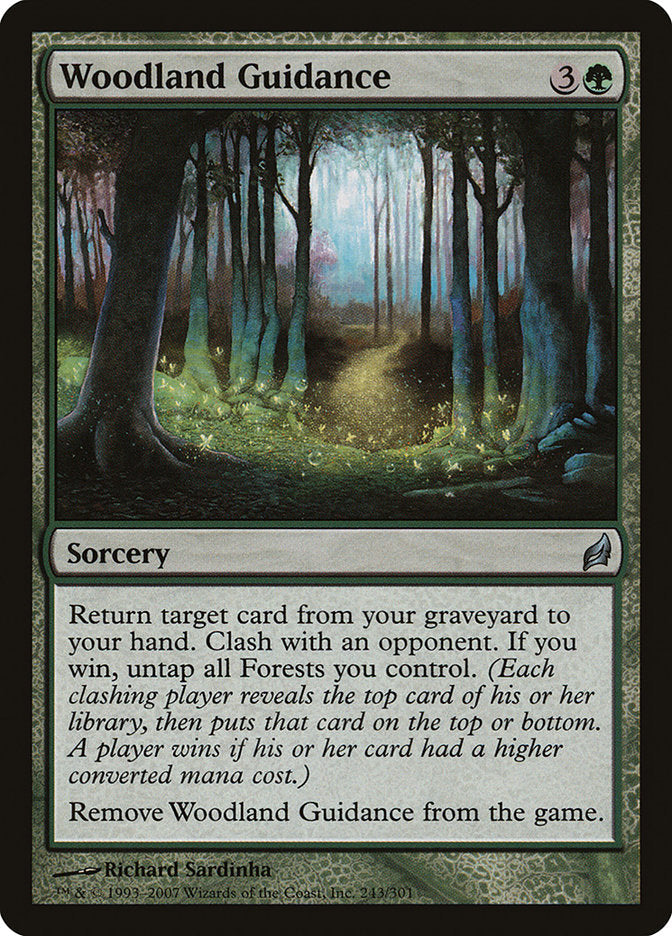 Woodland Guidance [Lorwyn] Foil