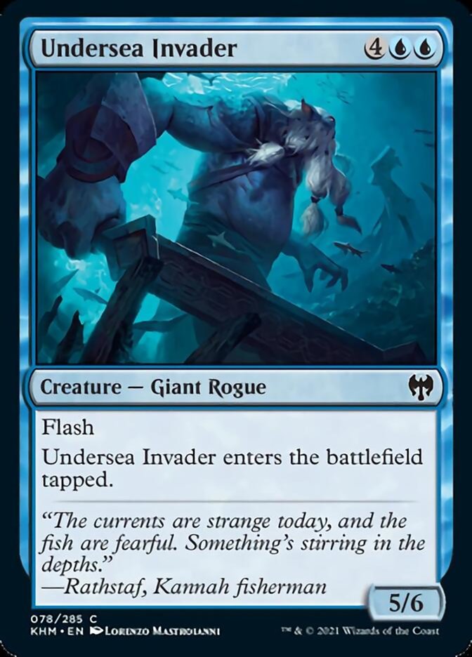 Undersea Invader [Kaldheim] Foil