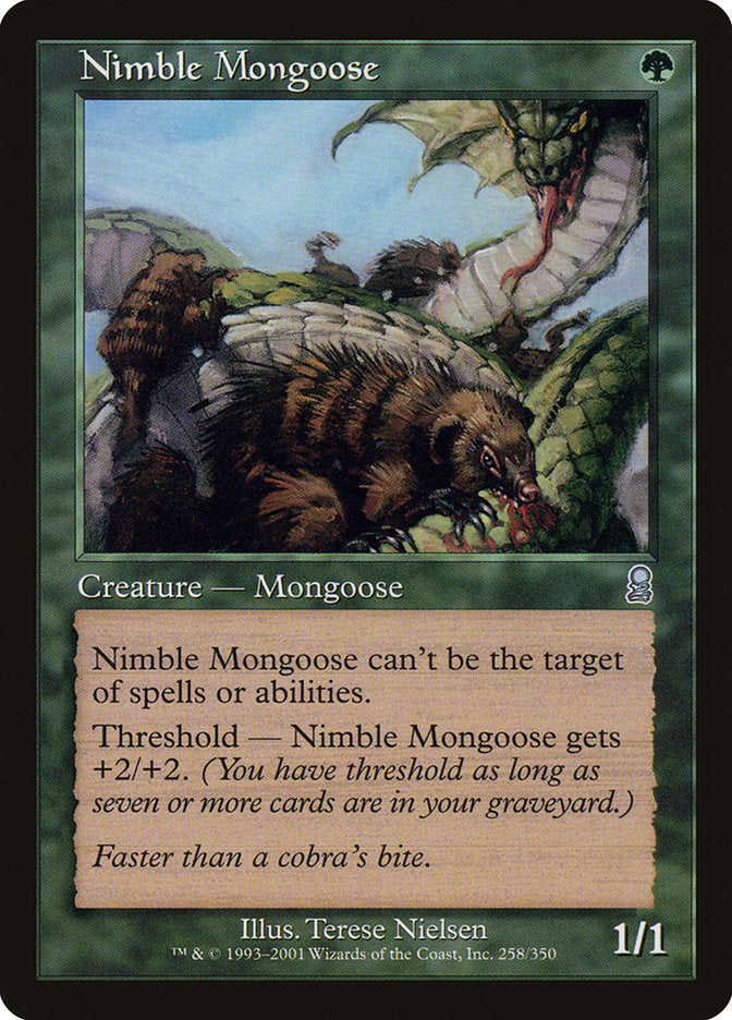 Nimble Mongoose [Odyssey] Foil