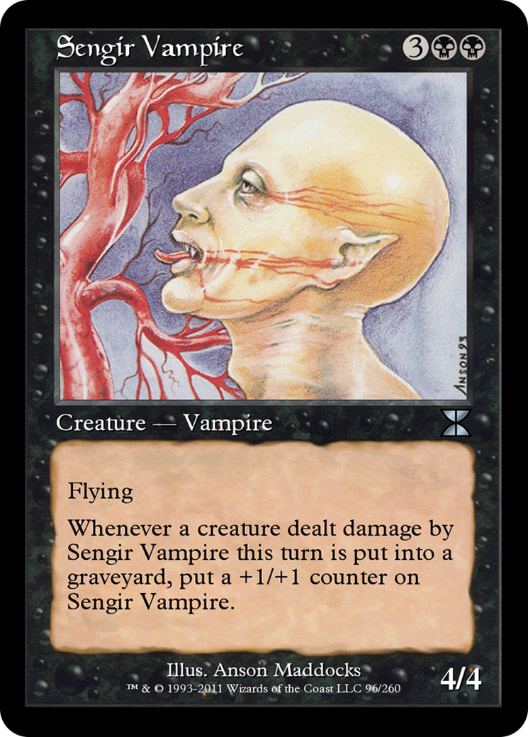 Sengir Vampire  [Masters Edition IV] Foil