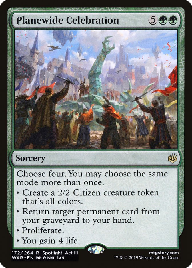 Planewide Celebration [War of the Spark] Foil